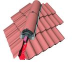HipFast universal dry-fixed ridge ventilation system