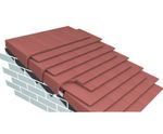 Cloak verge tiles for use with clay/concrete plain tiles