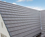 Duo Edgemere interlocking concrete slate-like roof tiles