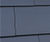 Riven Edgemere interlocking concrete slate-like roof tiles 6