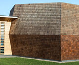 Western Red Cedar Shingles - natural cedar wood roof and wall cladding - on this page