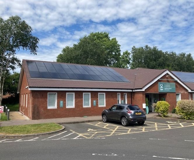 SolarTile used in re-roofing project - Spire Cardiff Hospital