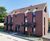 Clay tiles for roof and facade of apartment block - Lithuania 1
