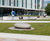 Large polished concrete Pebble Seats for hotel grounds 2
