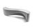 Wave granite aggregate concrete bench  3