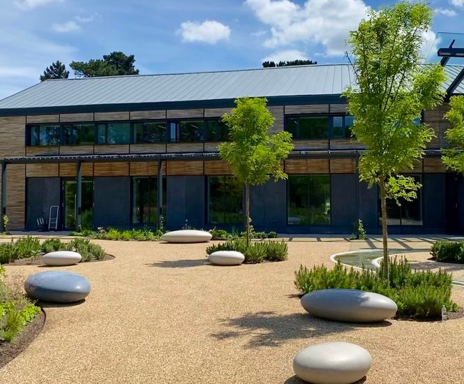 Pebble Seats for Wellbeing Garden, RHS Wisley