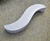 Wave granite aggregate concrete bench  1