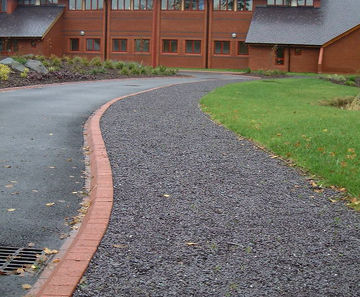 Blue Pave slate self-binding gravel