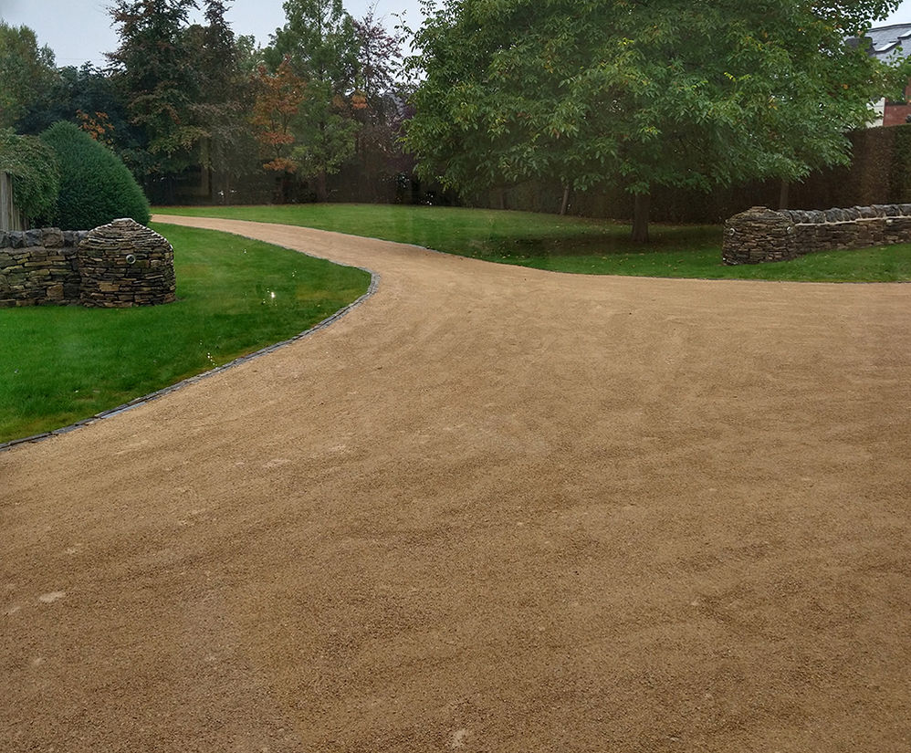 Raisby Golden selfbinding gravel IMAG Aggregates ESI External Works