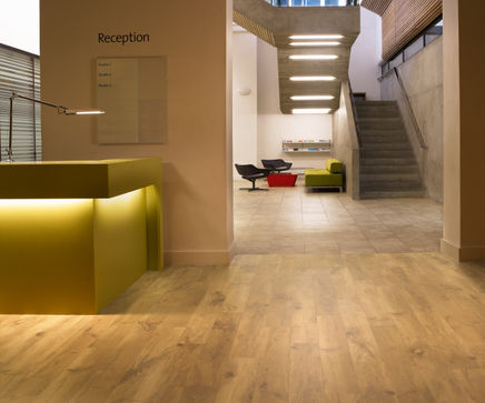 Van Gogh wood effect vinyl flooring planks