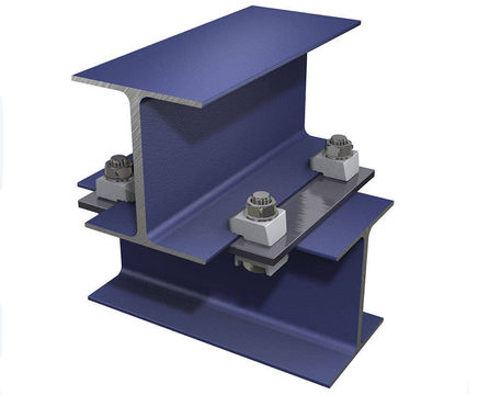 BeamClamp for steel to steel clamping connections