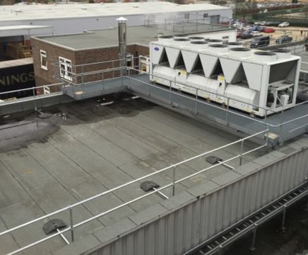 Roof safety solution for Twinings