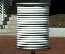Centerline CL048 open-top litter bins