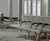 CL003 Back To Back - stainless steel double bench for public spaces 4