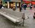 CL003 Back To Back - stainless steel double bench for public spaces 3