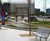 West Bromwich Metro Plaza - seating and railing 1