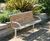 Shoreline SL003 contemporary steel and timber seats 2