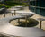 Centerline CL091 contemporary circular steel table 1