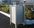 Baseline BL048 open-top stainless steel litter bins 2