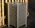 Baseline BL048 open-top stainless steel litter bins 3