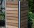 Shoreline SL048 - stainless steel and timber outdoor litter bin (80 litres) 1
