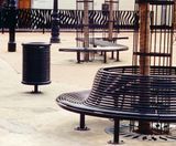 Centerline CL011 contemporary steel tree seat - on this page