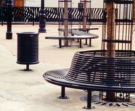 Centerline CL011 contemporary steel tree seat