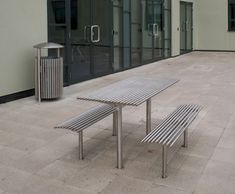 Baseline BL025 stainless steel picnic sets