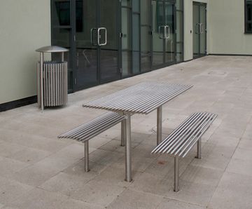 Baseline BL025 stainless steel picnic sets