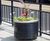 Centerline CLPL - contemporary round steel outdoor planter 0