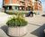 Shoreline SLPL contemporary circular planters 1