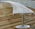 Centerline CL008 curved steel bench 1