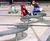 Centerline CL008 curved steel bench 2
