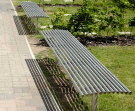 Baseline BL005 stainless steel bench