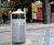 Centerline CL054 stainless steel dome-top litter bin 2