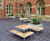 Campus Co-ordinated Furniture - aluminium and timber outdoor furniture set 3