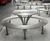 BL027 Baseline - stainless steel outdoor picnic table and benches 2