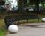 Curved street furniture for Alexandra Park, Windsor 2