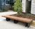 New iroko bench range for the Living Systems Institute 3