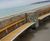 Curved cantilevered benches - Martello Tower, Seaford 1