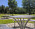 Bespoke stainless steel picnic tables for green spaces 1