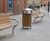 Shoreline SL052 - stainless steel and timber outdoor litter bin (80 litres) 0