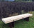 Exeter EX005L Bench - timber and aluminium outdoor contemporary bench 3