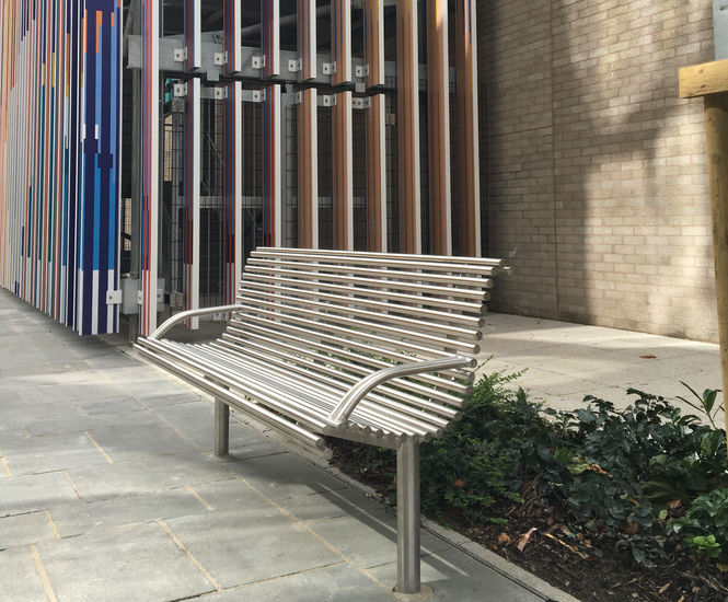 Centerline CL003 contemporary steel seat