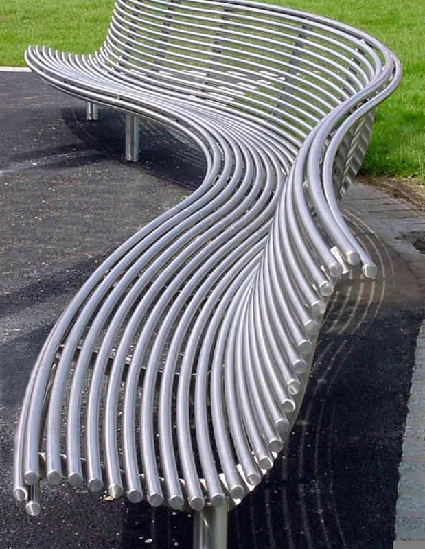 Images for Centerline CL010 contemporary curved steel seats