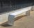 Baseline BL006 - contemporary outdoor metal bench for public spaces 0