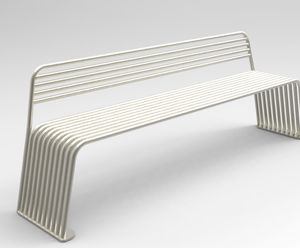 Baseline BL003 contemporary steel seat Benchmark Design