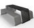 Baseline BL026 - contemporary metal picnic table and bench set 3