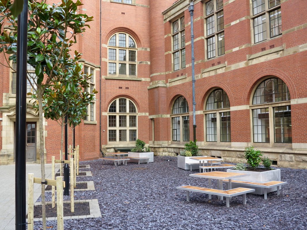 Images for Outdoor furniture for University's rooftop courtyard