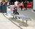 Curved stainless steel benches - Brewery Quarter revamp 1